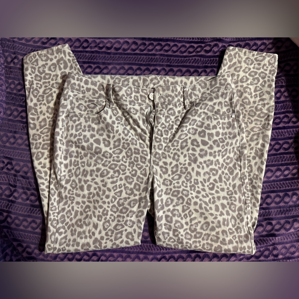 Leopard Print Pants